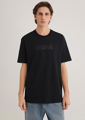 MAVİ Siyah Erkek Baskılı T-Shirt