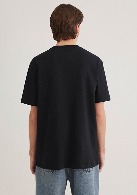 MAVİ Siyah Erkek Baskılı T-Shirt