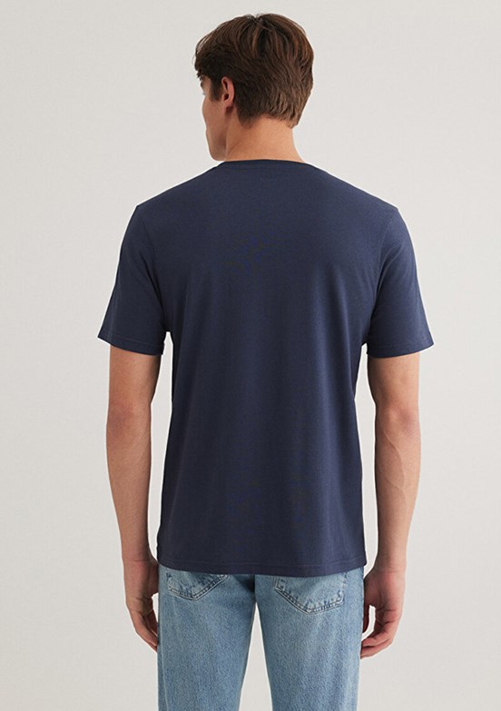 MAVİ Lacivert Erkek Baskılı T-Shirt