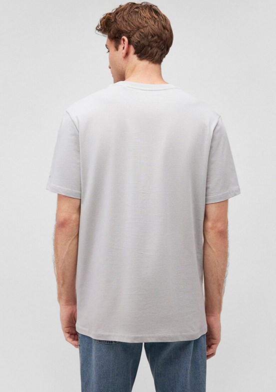 MAVİ Gri Erkek Baskılı T-Shirt