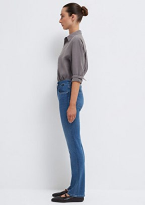 MAVİ MONA - M1049784195 Kadın Sarı Slim Jean Pantolon