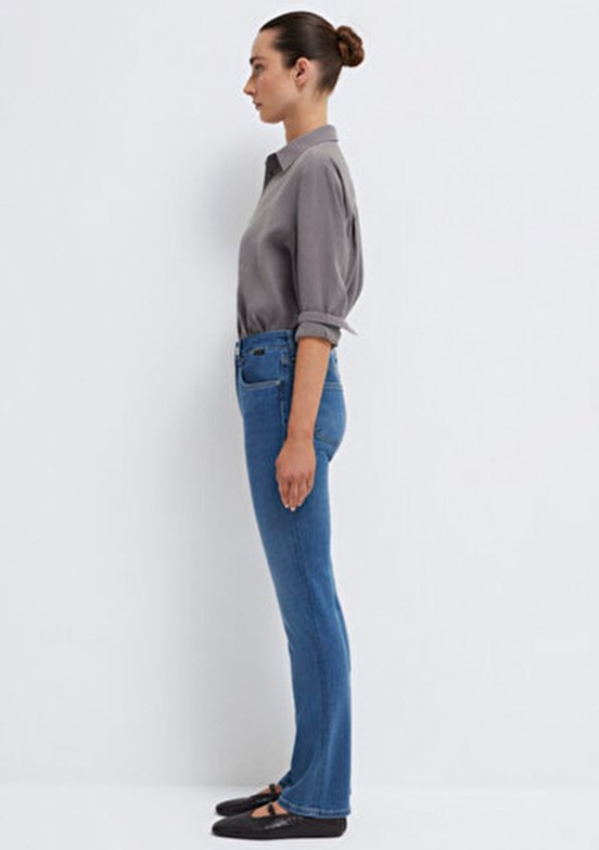 MAVİ MONA - M1049784195 Kadın Sarı Slim Jean Pantolon
