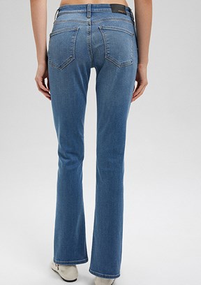 MAVİ MONA - M1049784195 Kadın Sarı Slim Jean Pantolon