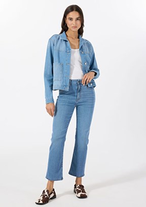MAVİ Kendra Çok Renkli Kadın Yüksek Bel Slim Straight Denim Pantolon