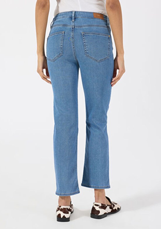 MAVİ KENDRA - M1074689169 Kadın Sarı Straight Jean Pantolon