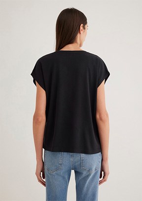 MAVİ Siyah Kadın Kısa Kol T-Shirt