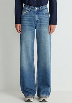 MAVİ Malibu İndigo Kadın Yüksek Bel Geniş Fit Denim Pantolon