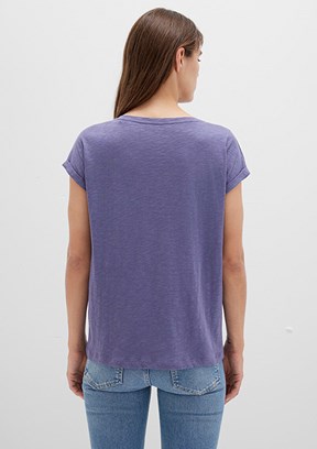 MAVİ - M1600961-70608 Kadın Çok Renkli Kısa Kol T-Shirt