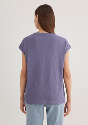 MAVİ Çok Renkli Kadın V Yaka T-Shirt