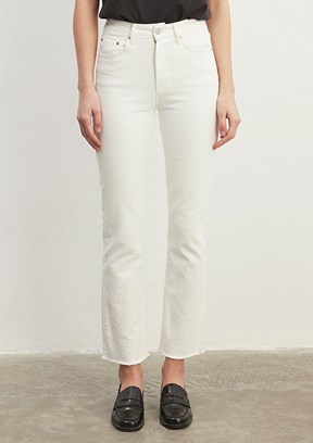 MAVİ NEW YORK - M101441-81364 Kadın Beyaz Straight Jean Pantolon