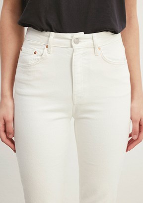 MAVİ NEW YORK - M101441-81364 Kadın Beyaz Straight Jean Pantolon