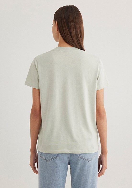 MAVİ Yeşil Kadın Baskılı T-Shirt