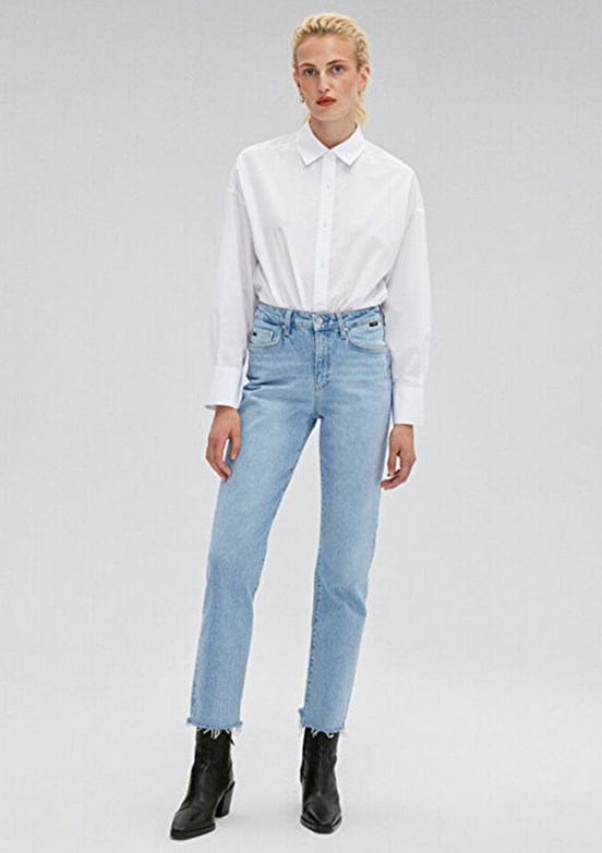 MAVİ New York Mavi Kadın Ankle Paça Denim Pantolon
