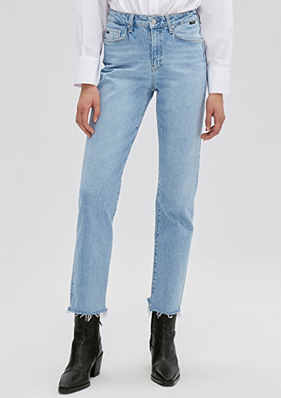 MAVİ New York Mavi Kadın Ankle Paça Denim Pantolon