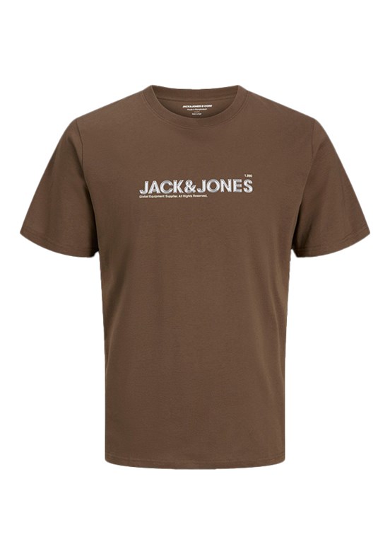 JACK JONES Çok Renkli Erkek Baskılı T-Shirt