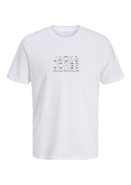 JACK JONES  Erkek Baskılı T-Shirt
