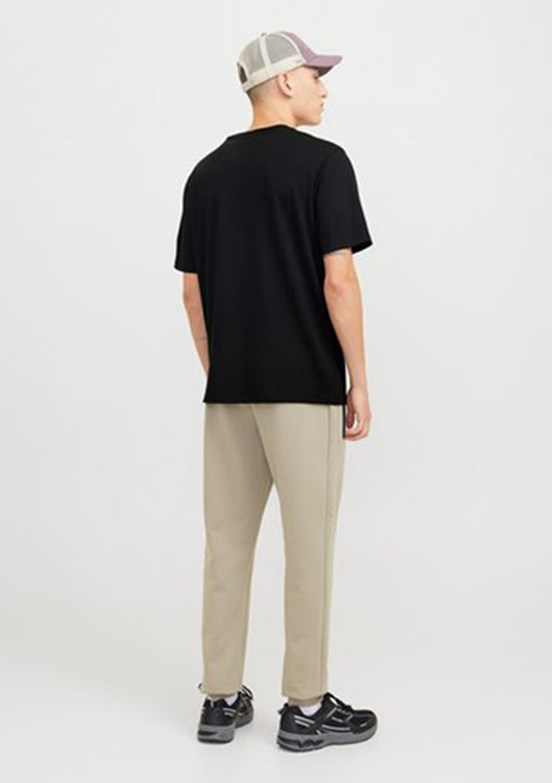 JACK JONES Siyah Erkek T-Shirt