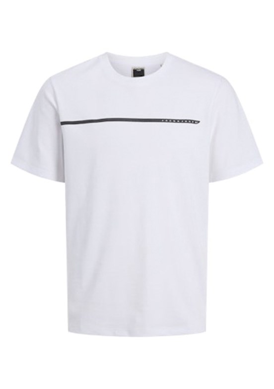 JACK JONES  Erkek Baskılı T-shirt