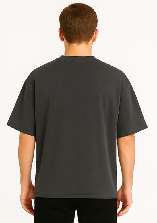 JACK JONES Cointerlude Siyah Erkek Baskılı T-shirt