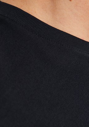 JACK&JONES JJECORP LOGO TEE PLAY SS O-NECK - 12233999 Erkek Siyah Bisiklet Yaka T-Shirt