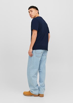 JACK&JONES JJECORP LOGO TEE PLAY SS O-NECK - 12233999 Erkek Çok Renkli Bisiklet Yaka T-Shirt