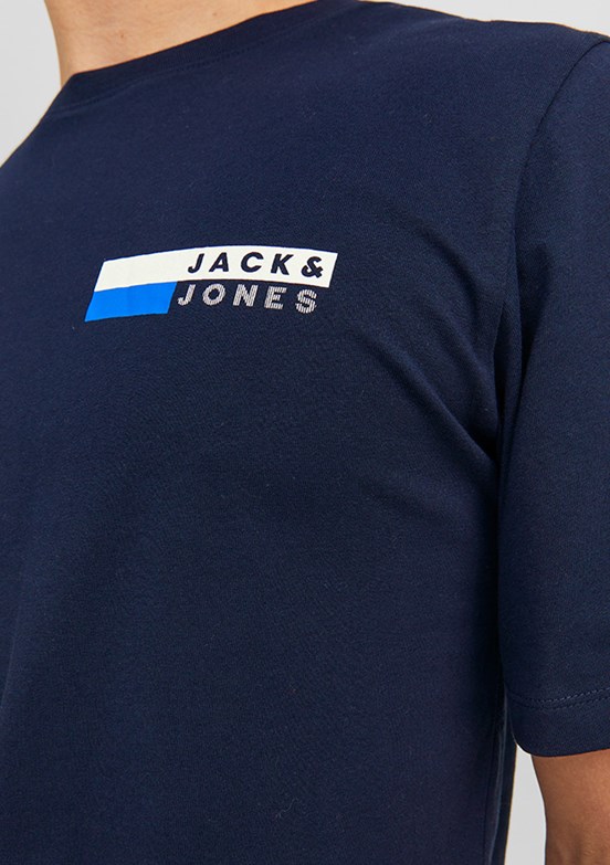 JACK&JONES JJECORP LOGO TEE PLAY SS O-NECK - 12233999 Erkek Çok Renkli Bisiklet Yaka T-Shirt