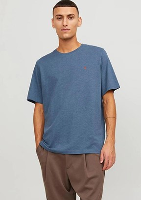 JACK JONES  Erkek Bisiklet Yaka T-Shirt