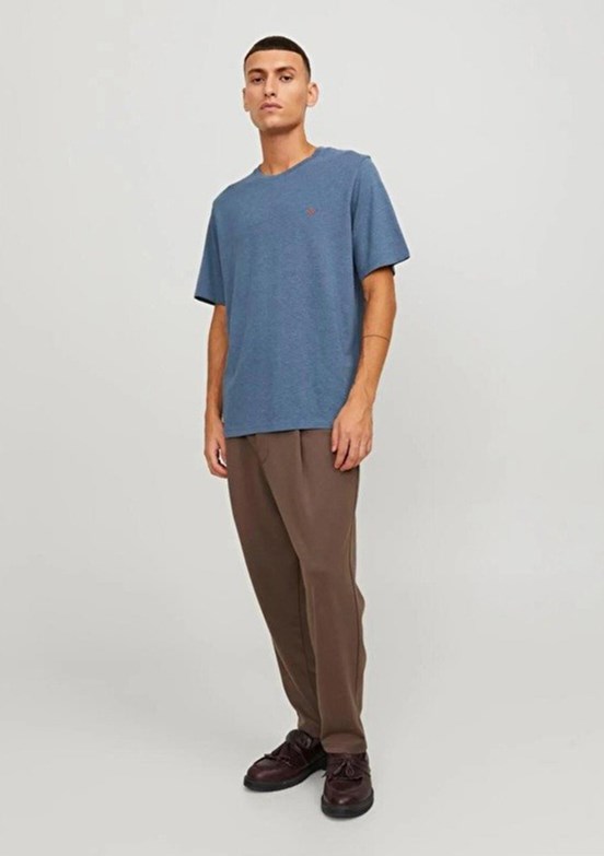 JACK JONES  Erkek Bisiklet Yaka T-Shirt