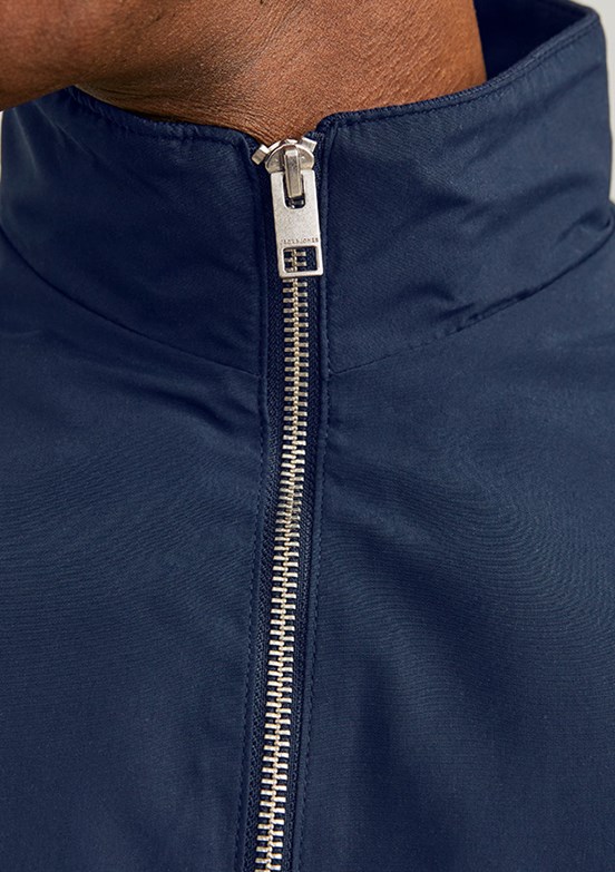 JACK&JONES JJERUSH HARRINGTON BOMBER - 12204277 Erkek Çok Renkli Bomber Mont