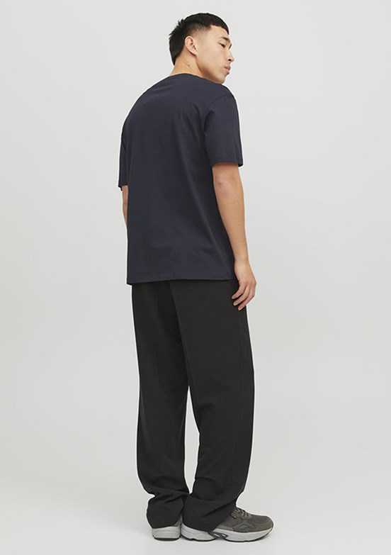 JACK JONES Lacivert Erkek T-Shirt