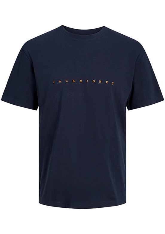 JACK JONES Lacivert Erkek T-Shirt