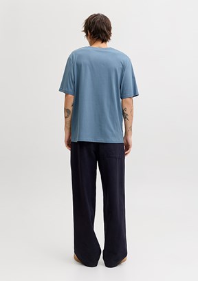 JACK&JONES JJESTAR JJ TEE SS NOOS - 12234746 Erkek Çok Renkli Bisiklet Yaka T-Shirt