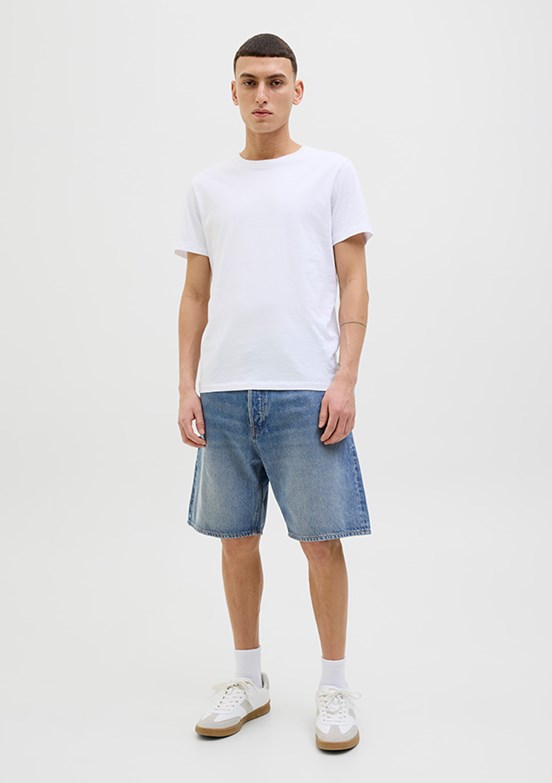 JACK JONES Jjitony Blue Denim Erkek Denim Şort