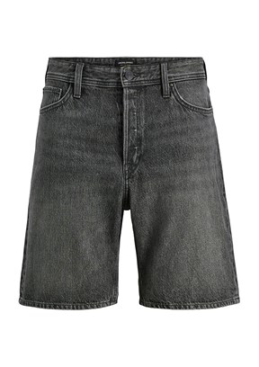 JACK JONES Jjitony Black Denim Erkek Denim Şort