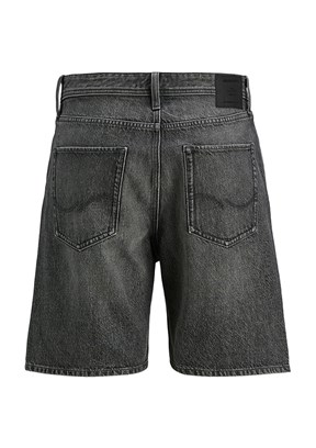 JACK JONES Jjitony Black Denim Erkek Denim Şort