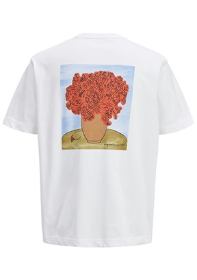 JACK JONES  Erkek Baskılı T-shirt
