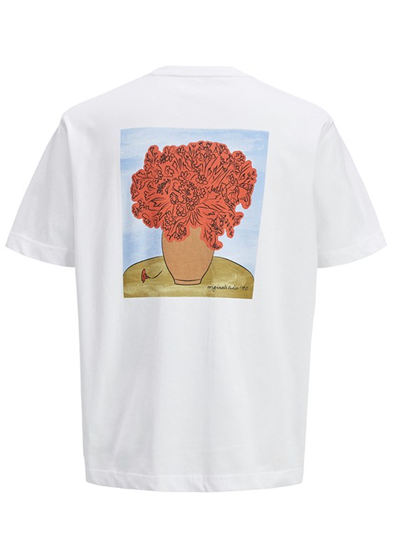 JACK JONES  Erkek Baskılı T-shirt