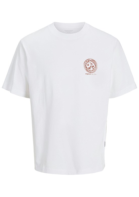 JACK JONES  Erkek Baskılı T-shirt