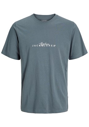 JACK JONES Çok Renkli Erkek Bisiklet Yaka T-shirt
