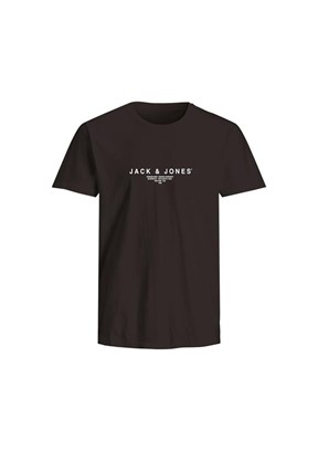 JACK JONES Siyah Erkek T-Shirt