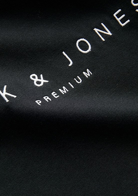 JACK JONES Siyah Erkek T-Shirt