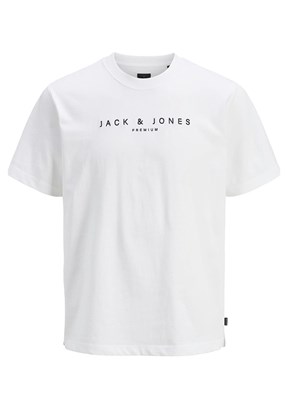 JACK JONES Beyaz Erkek T-Shirt