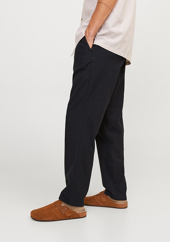 JACK JONES Siyah Erkek Jogger Pantolon
