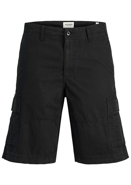 JACK JONES Siyah Erkek Cepli Şort