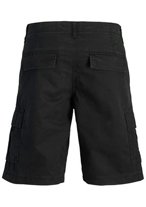 JACK JONES Siyah Erkek Cepli Şort