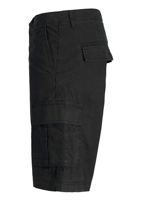 JACK JONES Siyah Erkek Cepli Şort