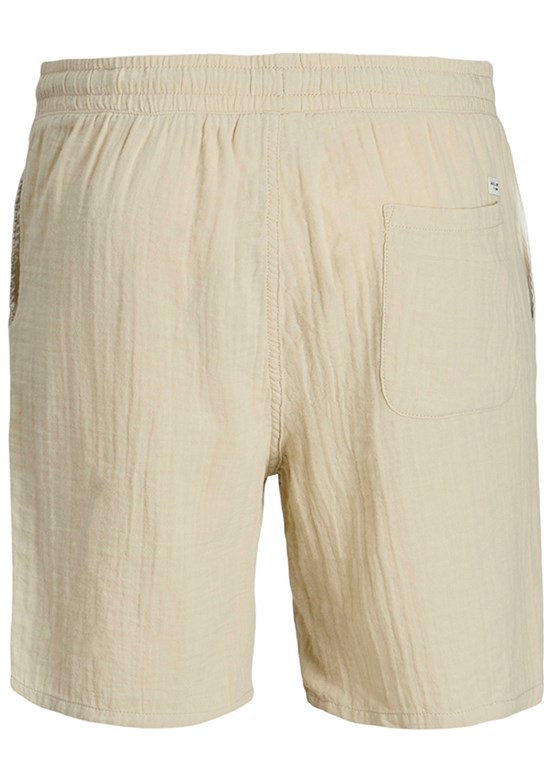 JACK JONES Bej Erkek Basic Şort