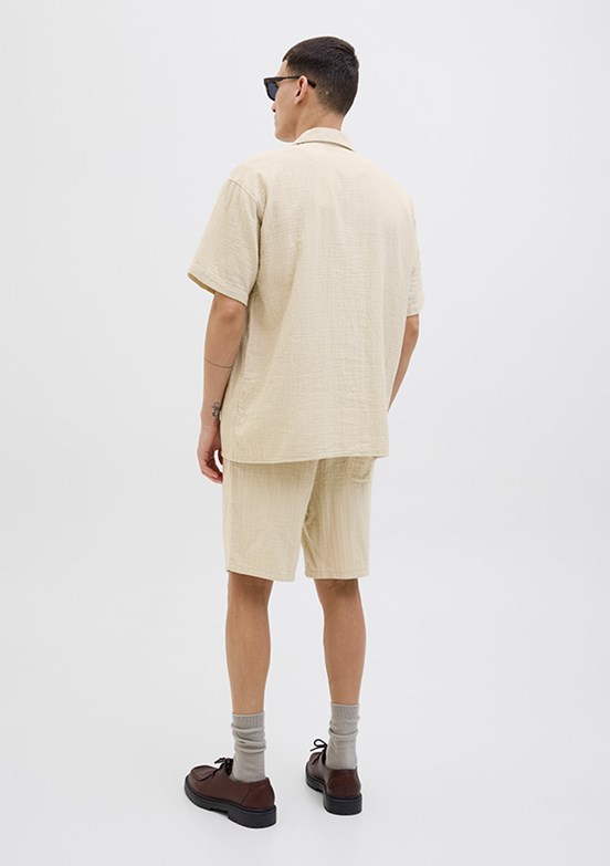 JACK JONES Bej Erkek Basic Şort