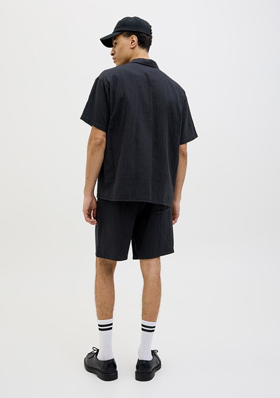 JACK JONES Siyah Erkek Basic Şort