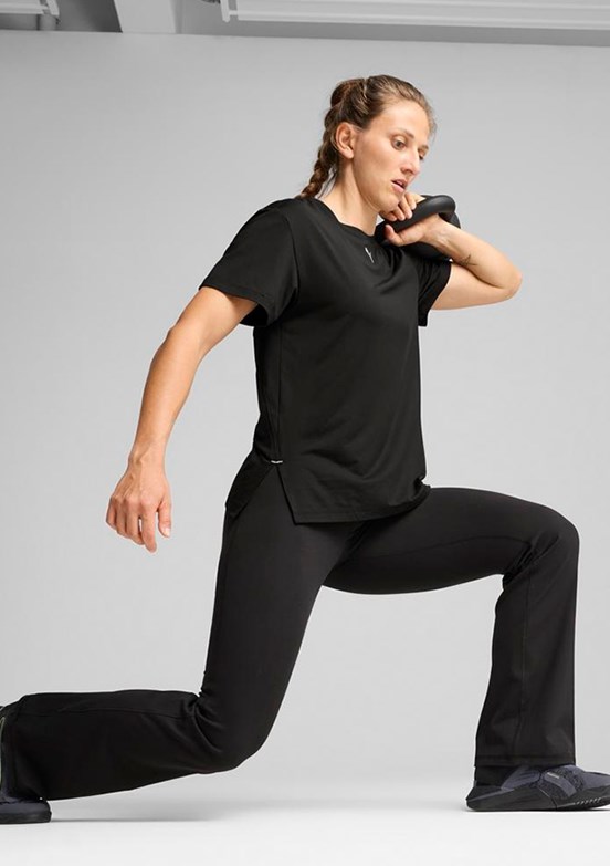 PUMA Cloudspun Hw Flare Siyah Kadın Eşofman Altı